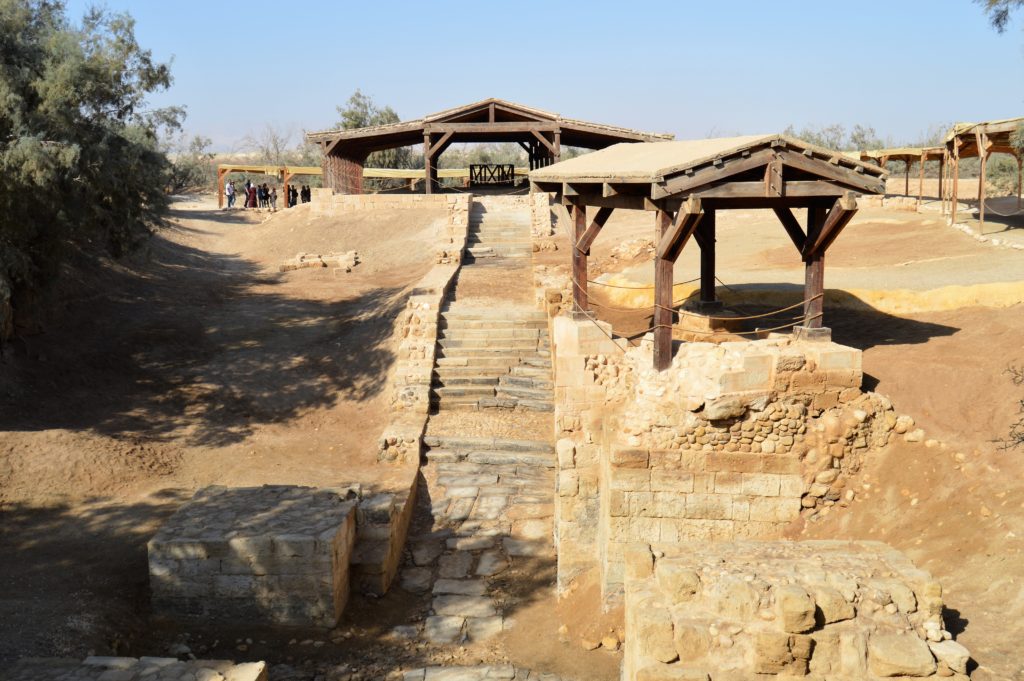 Bethany by the Jordan, the site that archaeological and historical records point to as the location of Jesus' baptism